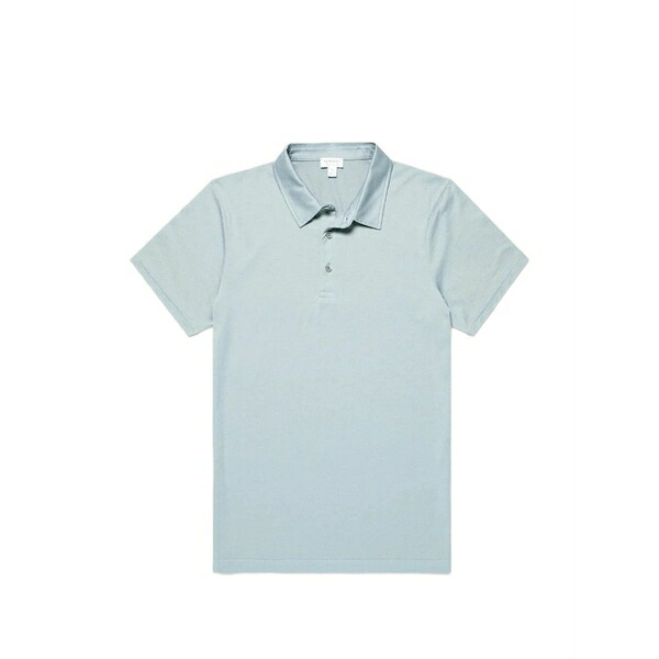 サンスペル メンズ スポーツシャツ トップス Short-sleeve polo shirt Blue