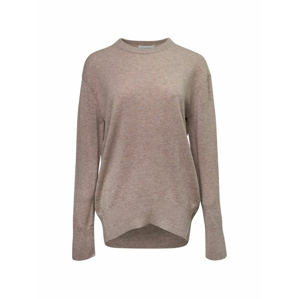 リーマシュー レディース 編み物\u0026プルオーバー アウター Crew-neck cashmere sweater Neutrals