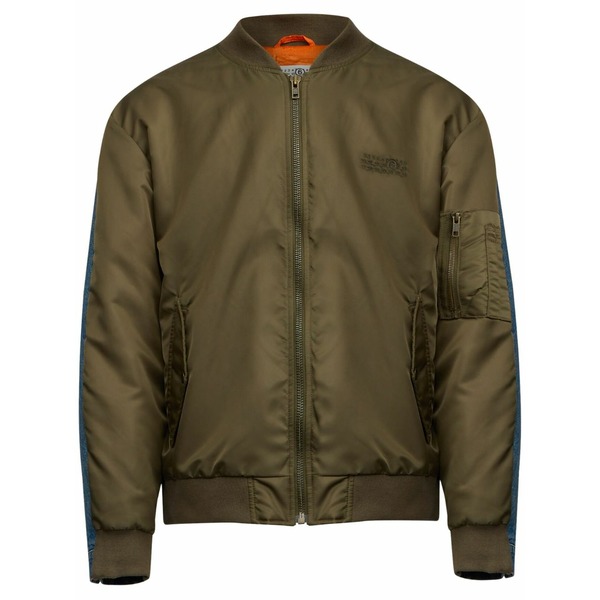 マルタンマルジェラ メンズ 上衣＆上衣 アウター Numbers-motif bomber jacket Brown