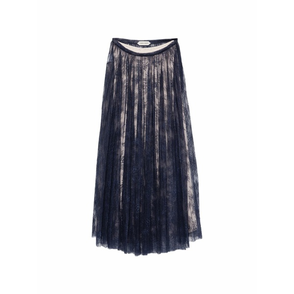 アルベルタ フェレッティ レディース スコート ボトムス Laced maxi skirt Blue
