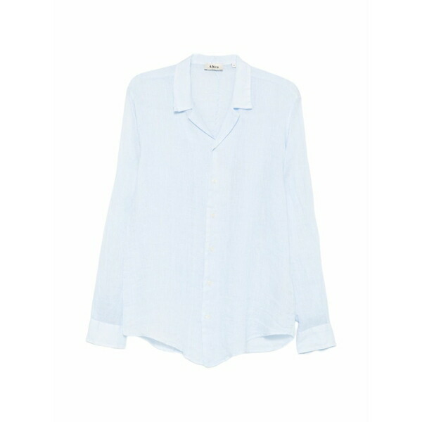 アルテア メンズ ティーシャツ トップス Collared shirt Blue
