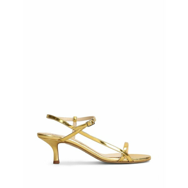 ファビオ ルスコーニ レディース サンダル シューズ Metallic strappy sandals Gold