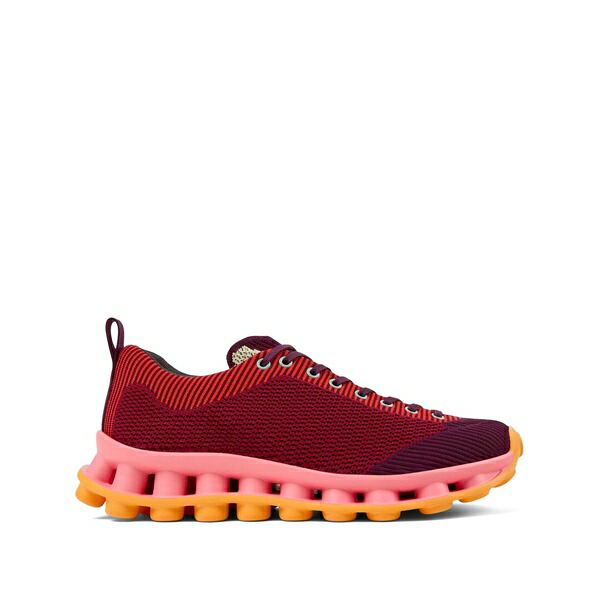 カンペール メンズ スニーカー シューズ X sunnei pelotissima striped knit sneakers Red