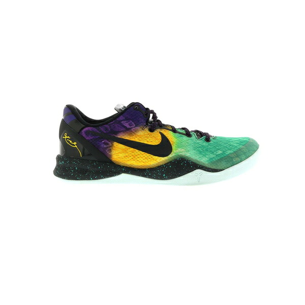 Nike ナイキ メンズ スニーカー  【Nike Kobe 8 Easter】  大きさ US_8(26.0珊) Fiberglass/Court Purple-Black-Laser Purple