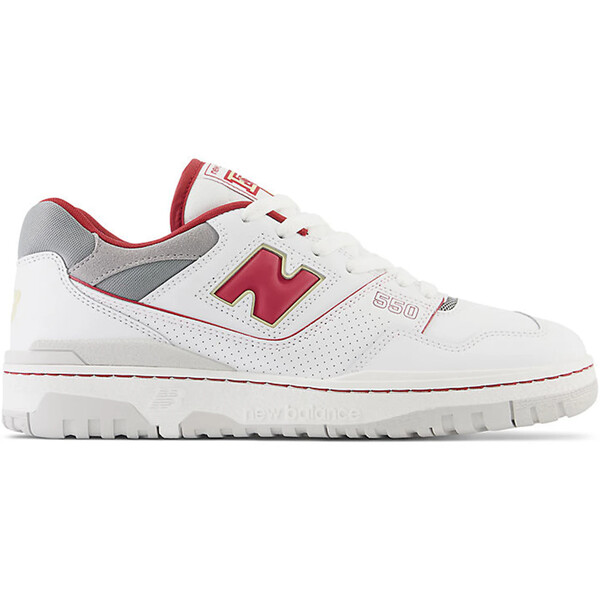 New Balance ニュー平衡にする メンズ スニーカー  【New Balance 550 Boston College】  大きさ US_7.5(25.5珊) White/Grey/Red