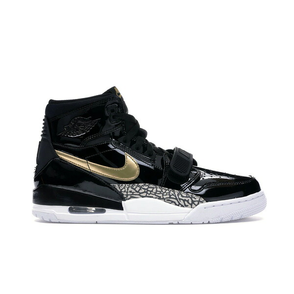 Jordan ジョーダン メンズ スニーカー  【Jordan Legacy 312 Black Gold Patent】  大きさ US_M_13 Black/Metallic Gold-White