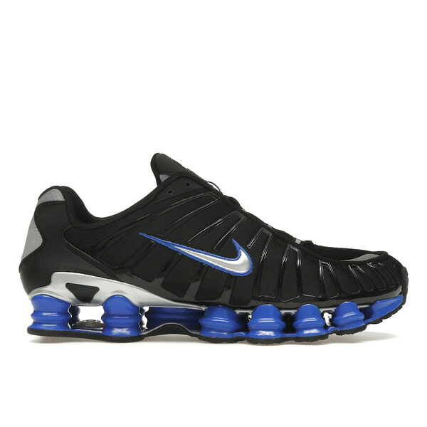 Nike ナイキ メンズ スニーカー 【Nike Shox TL Black Racer Blue Metallic Silver】 サイズ US_5(23.0cm) Black/Racer Blue/Metallic Silver|asty