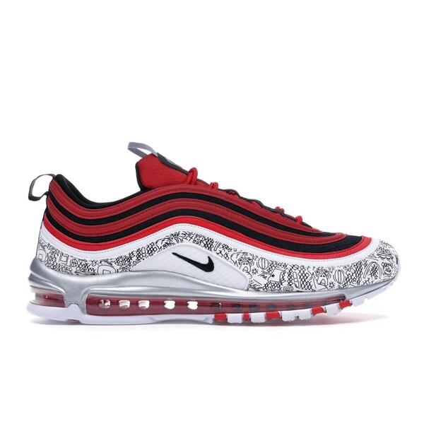 Nike ナイキ メンズ スニーカー  【Nike Air Max 97 Jayson Tatum】  大きさ US_10.5(28.5珊) Red/Silver-Black-White