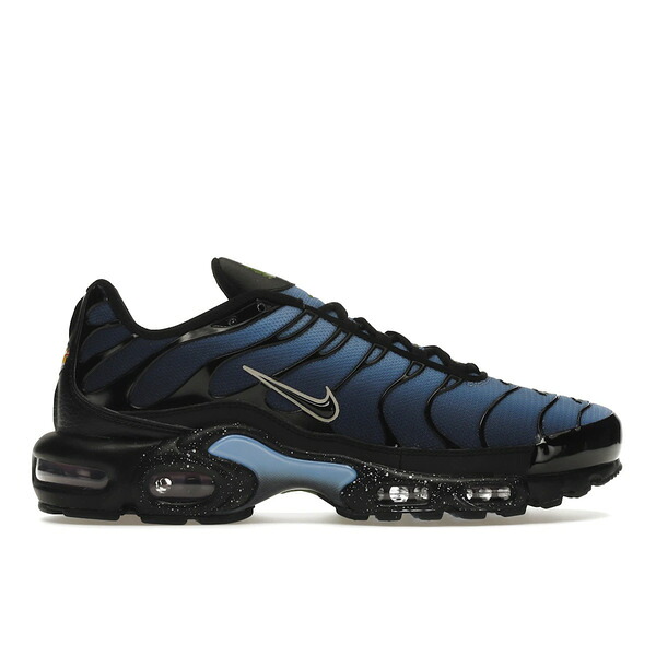 Nike ナイキ メンズ スニーカー 【Nike Air Max Plus Black University Blue】 サイズ US_10.5(28.5cm) Black/University Blue/Chlorophyll/Light Bordeaux｜asty