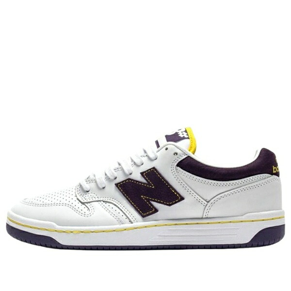 New Balance ニュー平衡にする メンズ スニーカー  【New Balance 480 \u0027White Purple\u0027 NM480PST】  大きさ US_9(27.0糎)