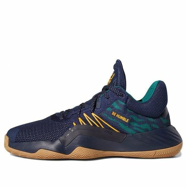 adidas アディダス メンズ スニーカー  【adidas D.O.N. Issue #1 GCA \u0027Navy Green Yellow\u0027 FV5596】  大きさ US_12.5(30.5糎)