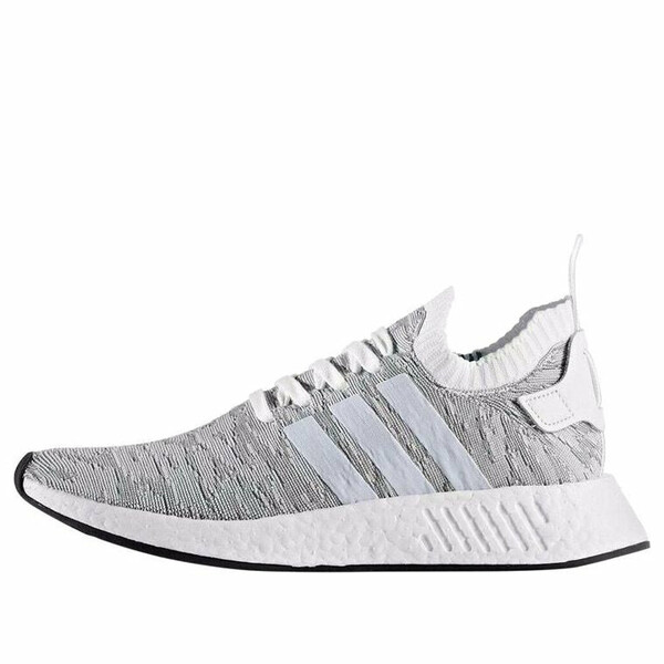 adidas アディダス メンズ スニーカー 【adidas NMD_R2 Primeknit 'Running White' BY9410】 サイズ US_8(26.0cm)|asty