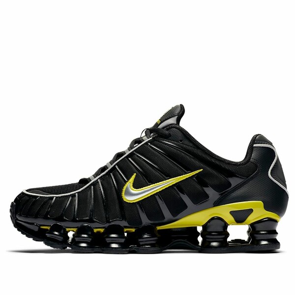 Nike ナイキ メンズ スニーカー  【Nike Shox TL \u0027Black Yellow\u0027 CN0151-002】  大いさ US_9(27.0糎) スニーカー-メンズ靴-靴