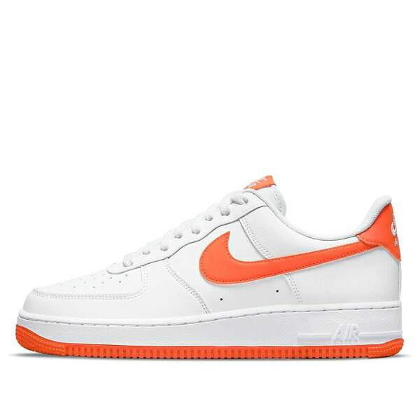 Nike ナイキ メンズ スニーカー  【Nike Air Force 1 \u002707 \u0027White Team Orange\u0027 DC2911-101】  大いさ US_11.5(29.5糎) メンズ靴-靴