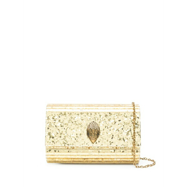 カートジェイガーロンドン レディース クラッチペダル御徒面子 御徒面子 Drench party eagle clutch bag Gold