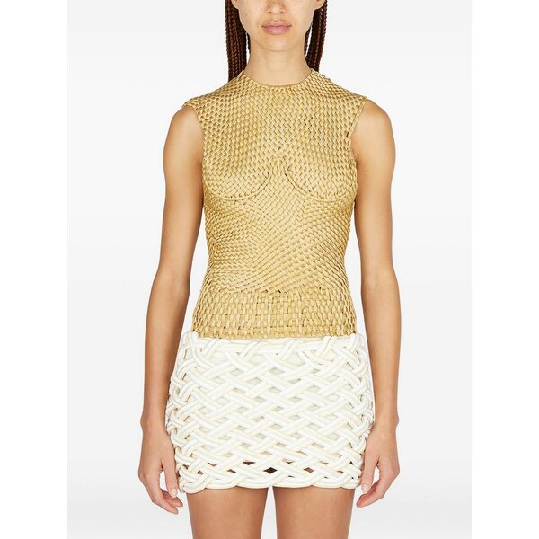 イサ ボルダー レディース カットソー トップス Arc top Gold|asty