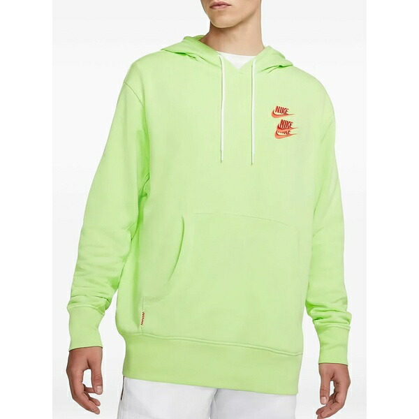 ナイキ メンズ パーカー・スウェットシャツ アウター Drawstring-hood hoodie Green