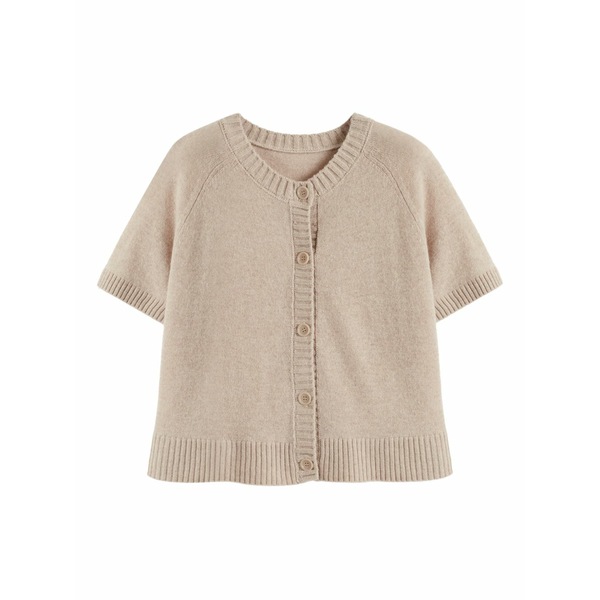 チンティアンドパーカー レディース ジレー アウター Button-up long-sleeve cardigan Neutrals