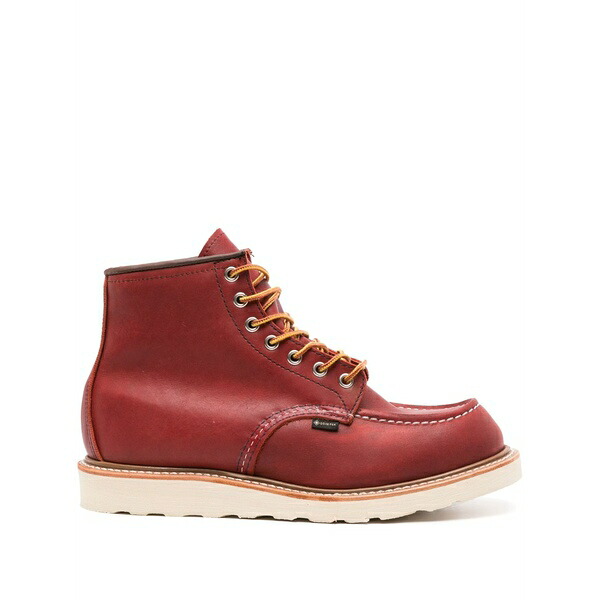 レッドウィング メンズ ブーツ シューズ Moc ankle boots Red