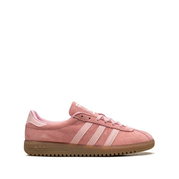 アディダス レディース スニーカー シューズ Bermuda low-top leather sneakers Pink｜asty