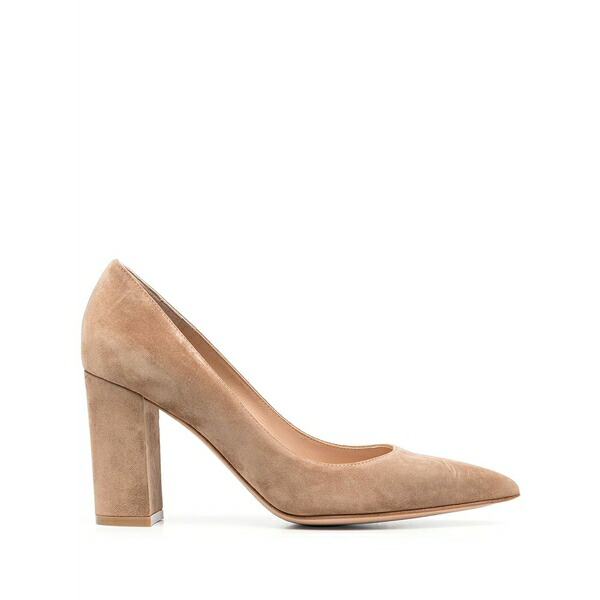 ジャンヴィト ロッシ レディース パンプス シューズ Piper 85mm suede pumps Brown｜asty