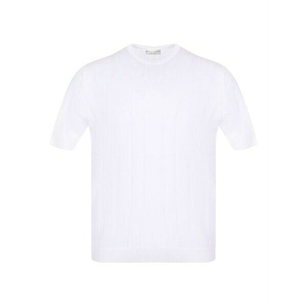 フィリッポ デ ラウレンティス メンズ Tシャツ トップス Cotton t-shirt White|asty
