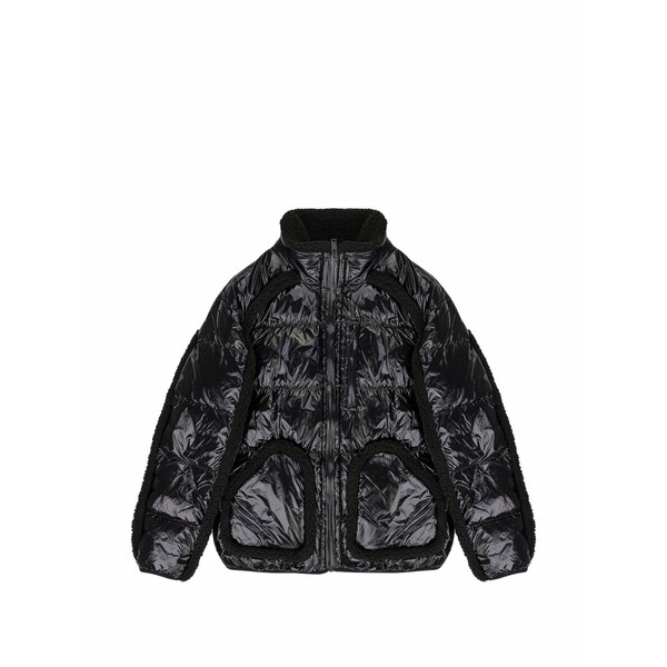 ムースナックルズ メンズ 上衣＆上衣 アウター Ski mountain puffer jacket Black メンズファッション-コート・ジャケット