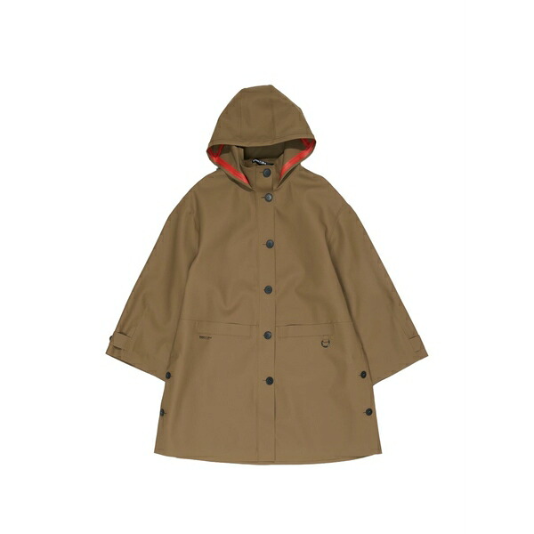 ビンバ イ ローラ レディース 厚地の外套 アウター Buttoned hooded coat Neutrals