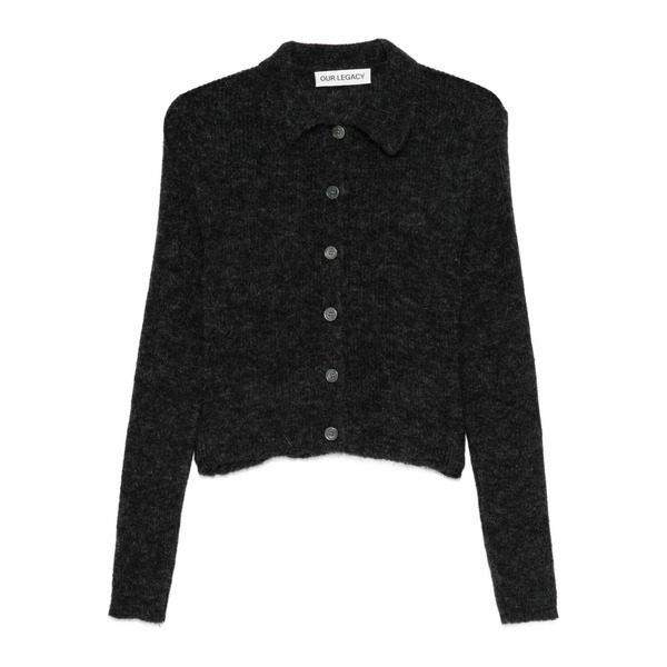 アワーレガシー レディース カーディガン アウター Mazy cardigan Grey｜asty