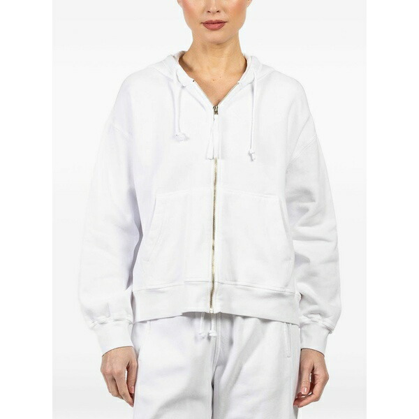 キセレナ レディース パーカー・スウェットシャツ アウター Smith zip-up hoodie White