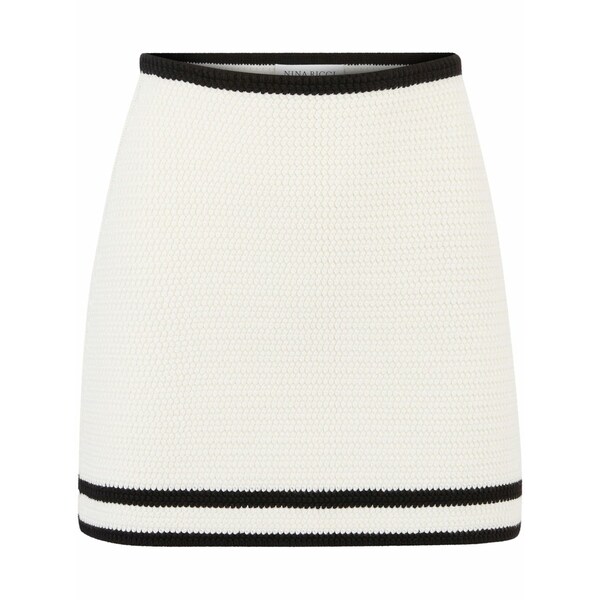 ニナリッチ レディース スカート ボトムス Tweed mini skirt White