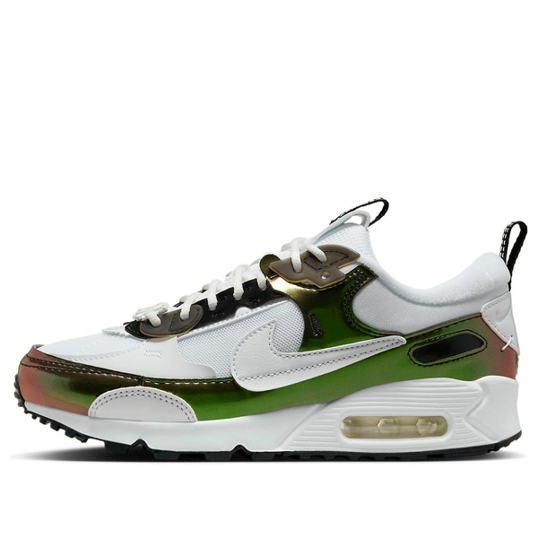 Nike ナイキ レディース スニーカー 【(WMNS) Nike Air Max 90 Futura 'Just Do It ' FV1168-100】 サイズ US_7(24.0cm)｜asty