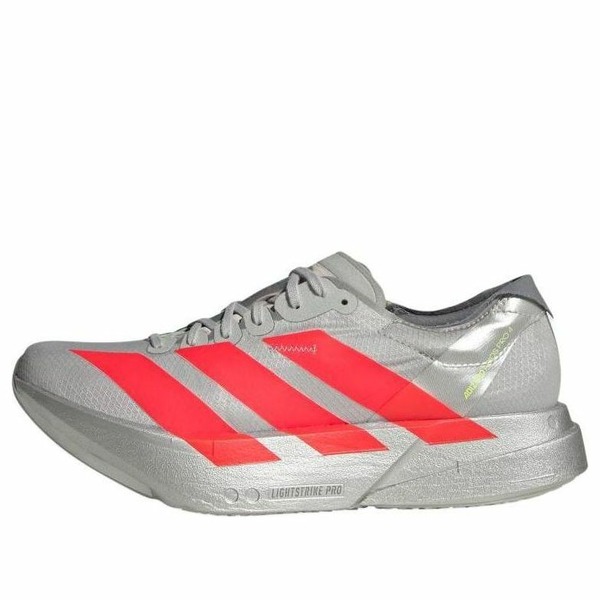 adidas アディダス レディース スニーカー 【(WMNS) adidas Adizero Adios Pro 4 'Silver Metallic Lucid Red' JR6357】 サイズ US_W_11|asty