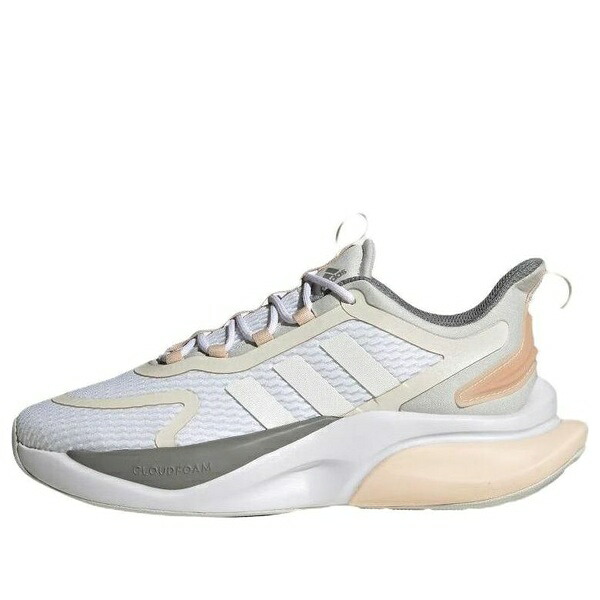 adidas アディダス レディース スニーカー  【(WMNS) adidas Alphabounce+ \u0027White Peach\u0027 HP6147】  大きさ US_8(25.0糎)