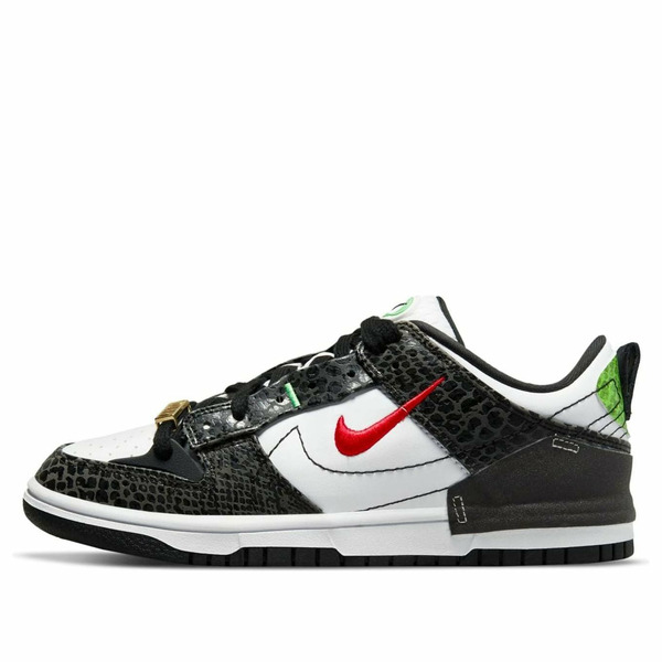 Nike ナイキ レディース スニーカー  【(WMNS) Nike Dunk Low Disrupt 2 Just Do It - Black Snakeskin DV1490-161】  サイズ US_8(25.0cm)