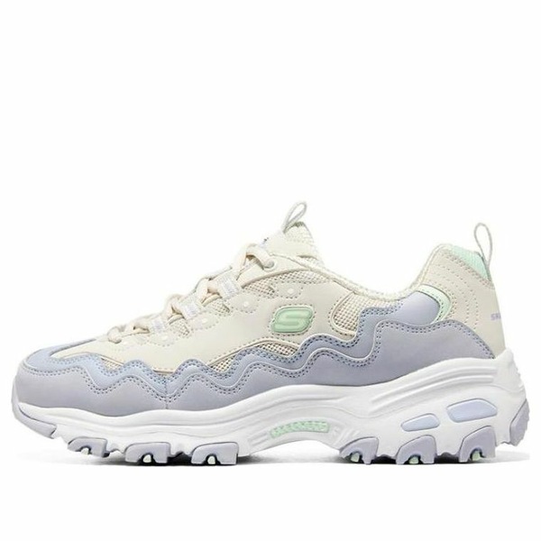 Skechers スケッチャーズ レディース スニーカー 【(WMNS) Skechers D'LITES 1.0 'White Purple' 149792-WPW】 サイズ US_8.5(25.5cm)|asty