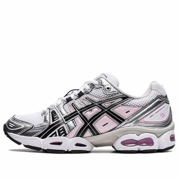 ASICS アシックス レディース スニーカー  【(WMNS) ASICS Gel-Nimbus 9 White Silver Black 1202A278-103】  サイズ US_9.5(26.5cm)