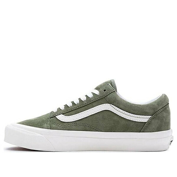 Vans バンズ レディース スニーカー 【(WMNS) Vans Vault Old Skool VR3 LX 'Pig Suede Forest Night' VN0009QFZBF】 サイズ US_W_11.5｜asty