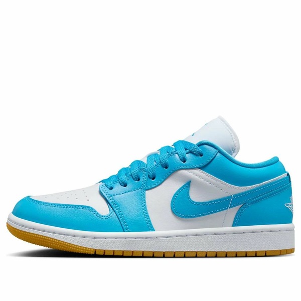 Jordan ジョーダン レディース スニーカー  【(WMNS) Air Jordan 1 Low White Dark Powder Blue DC0774-104】  サイズ US_9.5(26.5cm)