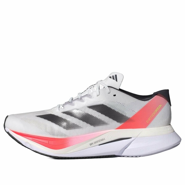 adidas アディダス レディース スニーカー 【(WMNS) adidas Adizero Boston 12 'White Aurora Solar Red' IF9210】 サイズ US_W_13.5｜asty 36,270円