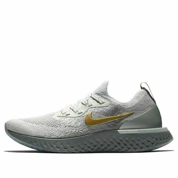 Nike ナイキ レディース スニーカー 【(WMNS) Nike Epic React Flyknit Premium 'Vast Grey Gold' AV3048-070】 サイズ US_5.5(22.5cm)|asty