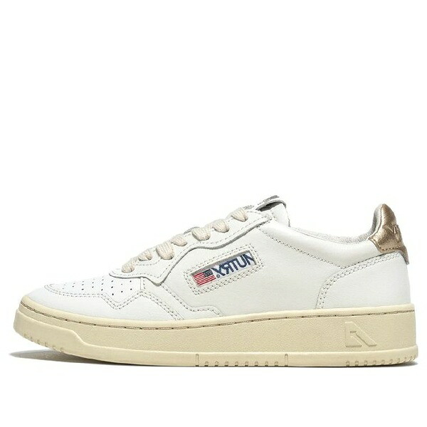 AUTRY オートリー レディース スニーカー  【(WMNS) Autry Medalist Low White Gold AULW-LL06】  サイズ US_5(22.0cm)