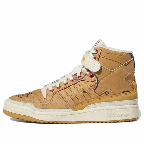 adidas アディダス メンズ スニーカー  【adidas Eric Emanuel x Forum 84 High \u0027McDonald\u0027s All-American - Paper Bag\u0027 GW9711】  大きさ US_12.5(30.5糎)