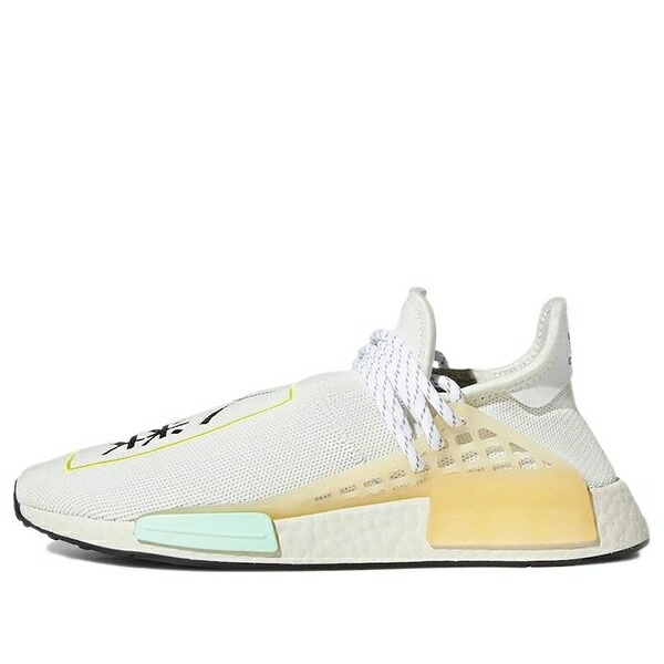 adidas アディダス メンズ スニーカー  【adidas x Pharrell NMD Hu \u0027Light Grey Teal\u0027 Q46467】  大きさ US_9.5(27.5糎)