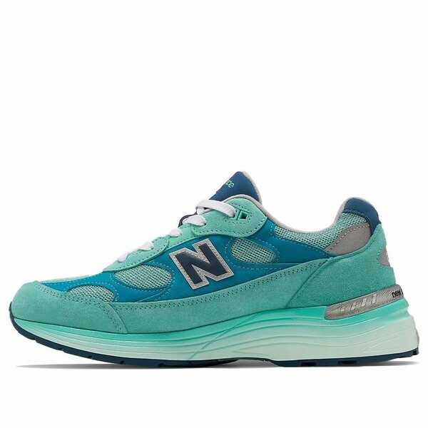 New Balance ニュー平衡にする メンズ スニーカー  【New Balance 992 Made インチ USA \u0027Blue Silver Metallic\u0027 M992結核症】  大きさ US_7(25.0糎)
