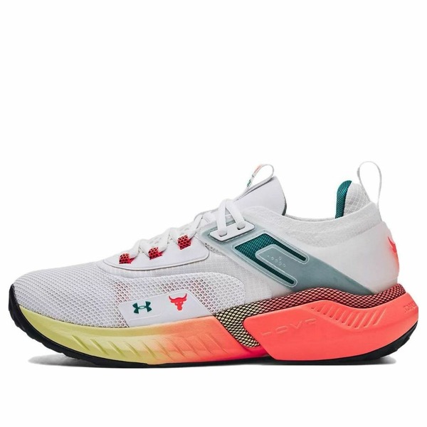 Under Armour アンダーアーマー メンズ スニーカー  【Under Armour Project Rock 5 \u0027White After Burn\u0027 3025435-104】  大きさ US_12(30.0糎)