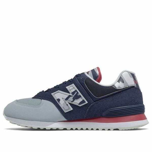 New Balance ニュー平衡にする メンズ スニーカー  【New Balance 574 \u0027Natural Indigo Camo\u0027 ML574PB2】  大きさ US_12(30.0糎)