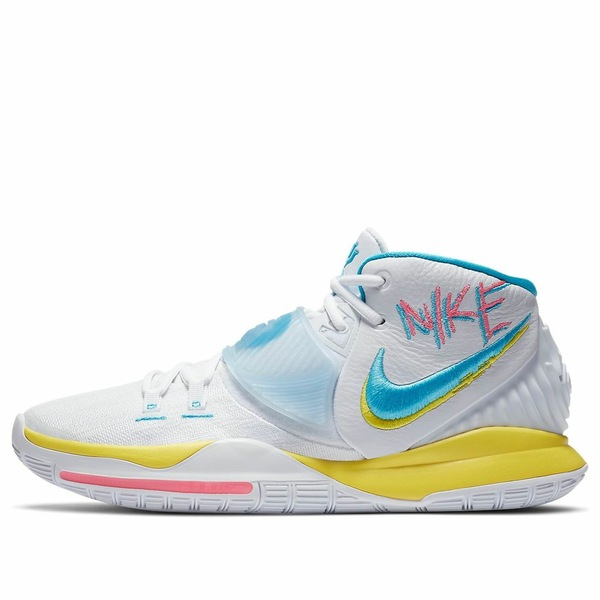 Nike ナイキ メンズ スニーカー  【Nike Kyrie 6 EP \u0027Neon Graffiti\u0027 BQ4631-101】  大きさ US_M_13