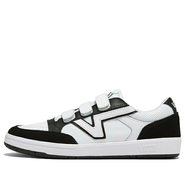 Vans バンズ メンズ スニーカー  【Vans Lowland ComfyCush V \u0027White Black\u0027 VN000CTH6BT】  大いさ US_M_4.5 靴-メンズ靴