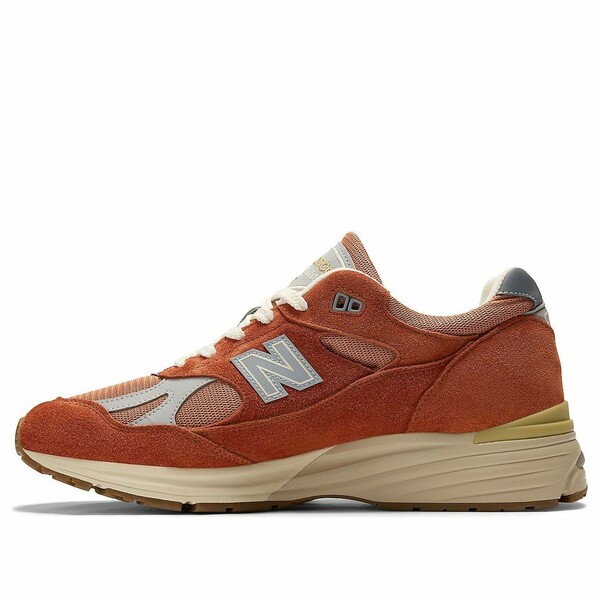 New Balance ニュー平衡にする メンズ スニーカー  【New Balance Made インチ UK 991v2 Vintage \u0027Potters Clay Raw Sienna\u0027 U991SS2】  大きさ US_6.5(24.5糎)